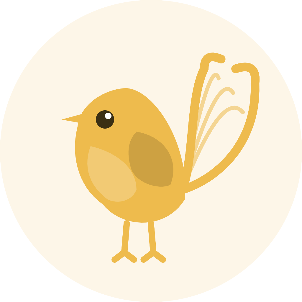 Sayso the lyrebird, standing poised with his tail feathers raised